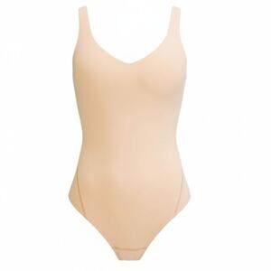 Lululemon Align Bodysuit Women Size 2 W1DY7S in CNTR Beige Nude NWT